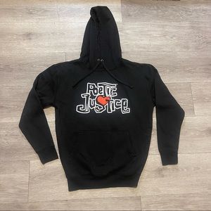 Poetic Justice Tupac Double Sided Graphic Hoodie M Rare